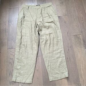 DKNY Linen Blend Pants Size 8